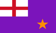 Purple Order Flags